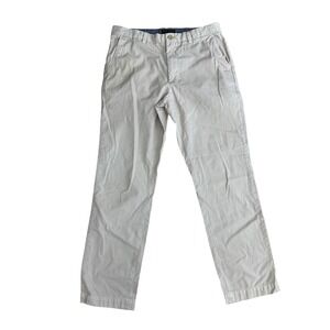 Banana Republic Aiden Chinos Mens 34x32 Light Pink Cotton Casual‎ Pants